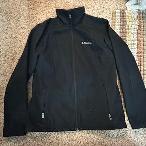 Black Columbia slick water whicking Jacket Size Medium